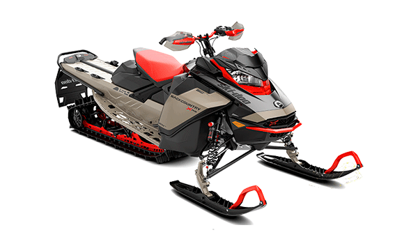 BACKCOUNTRY XRS 154 850 E-TEC 2022 LIQUID TITANIUM
